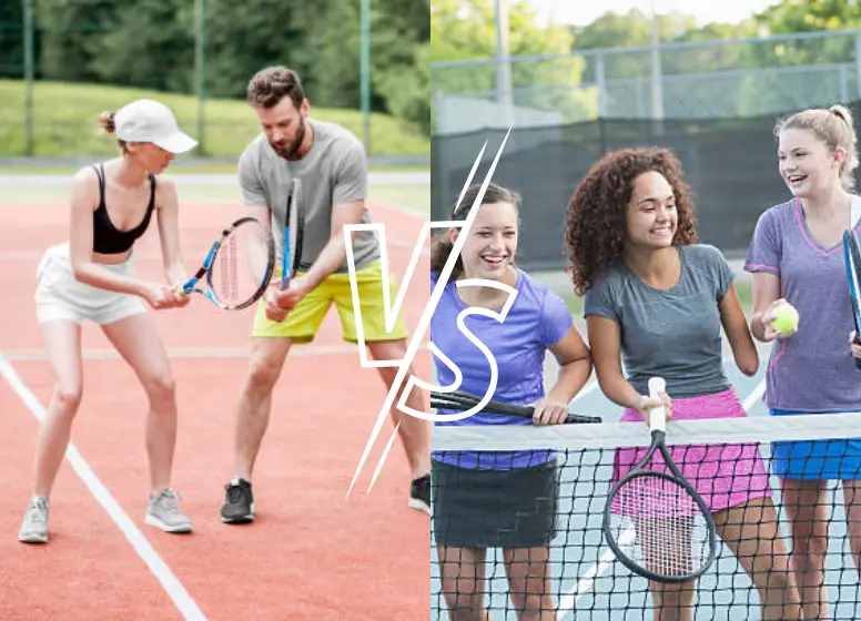 Cost of Individual vs Group Tennis Lessons