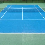 how many laps around a tennis court is a mile