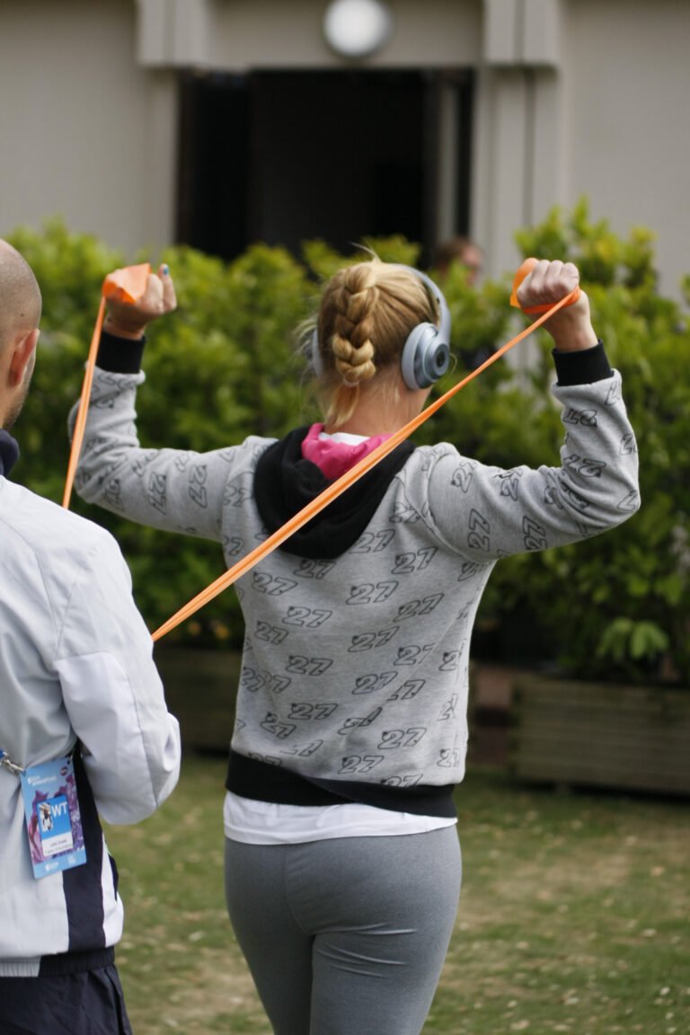 tennis warm up exercise